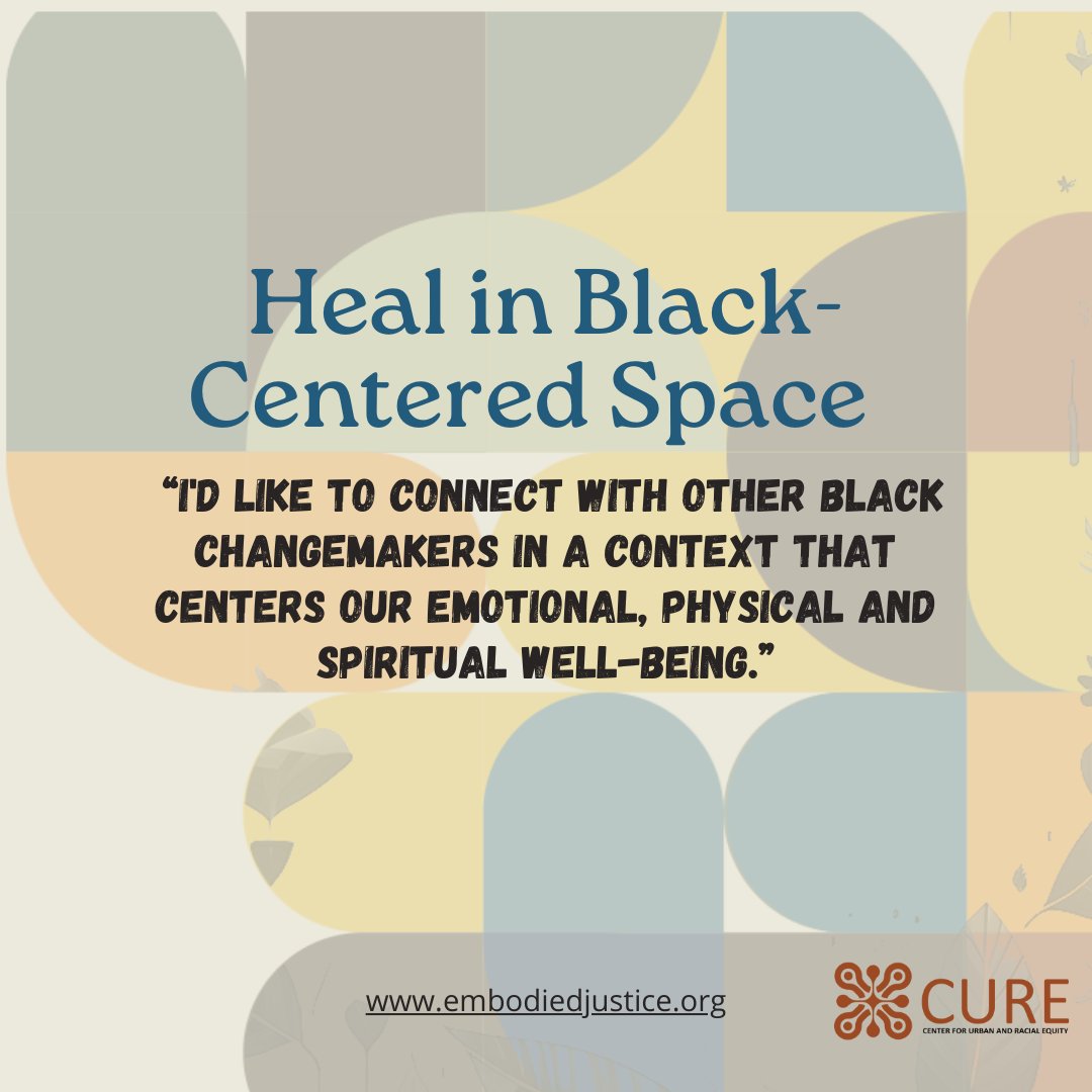 Center for Urban and Racial Equity tweet media