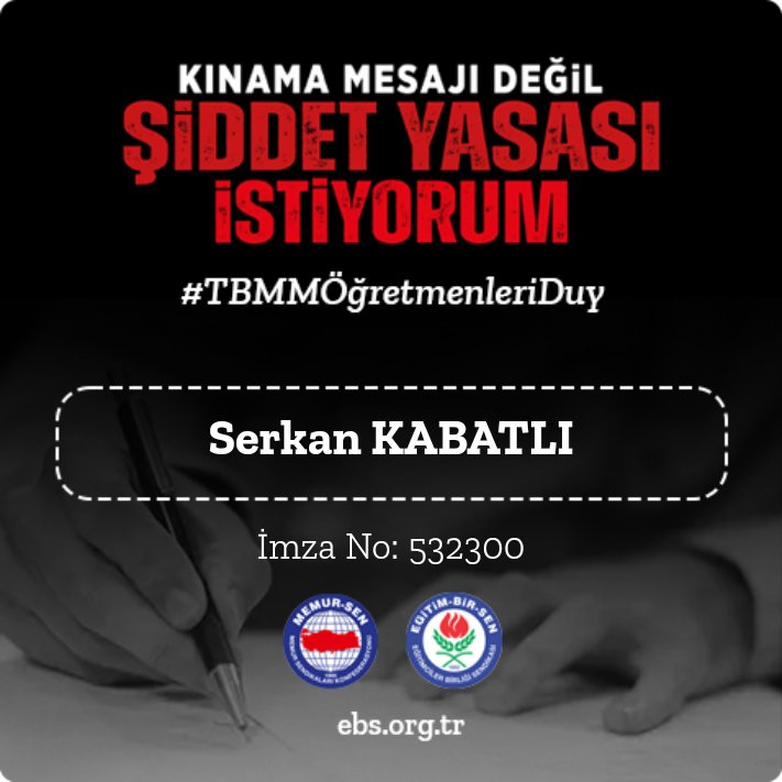 #TBMMÖğretmenleriDuy