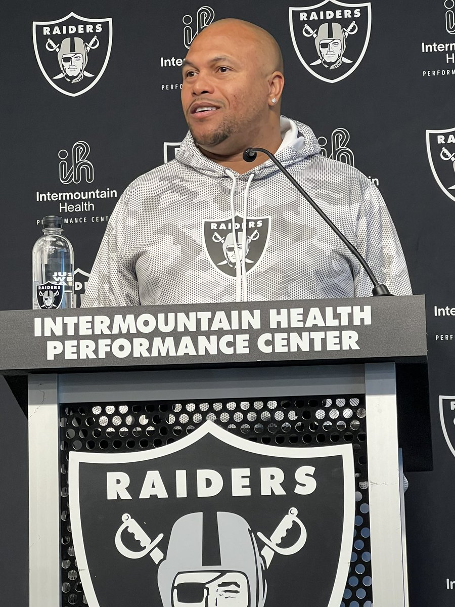 #Raiders Head Coach Antonio Pierce addressing the media for the first time since the NFL Draft: “We had a plan, it was clear and we stayed on track.”