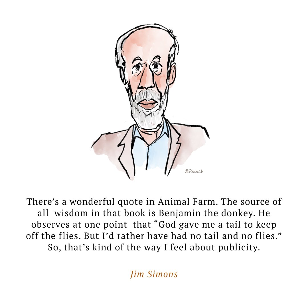 I did a lot of math. I made a lot of money and I gave almost all of it  away. That's the story of my life. ~ Jim Simons (April 25, 1938 - May 10,  2024), image size:1080x1080
