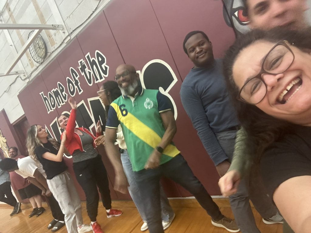What a fun, healthy, competitive way to end Children Mental Health Week. @tdsb_DSS Staff vs. Students Dodgeball Game. Whatever mental health wellness looks like for you, let’s all try and prioritize to include it each and every day! #WellnessJourney @ChezDominique @Jandu_Navjot
