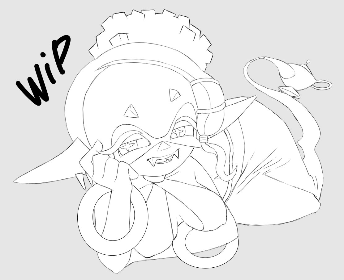 魔人ウツホちゃんwip 