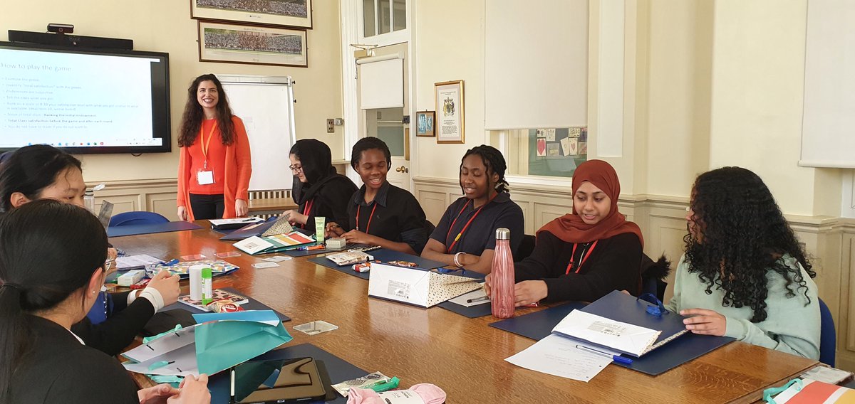 I had a great time at the outreach event I organised and delivered at Edward VI Handsworth School For Girls for Years 11 and 12, on Friday 19th of April. Passionate about increasing diversity in Economics! #Outreach #Event #Economics #WomenInEconomics #Diversity