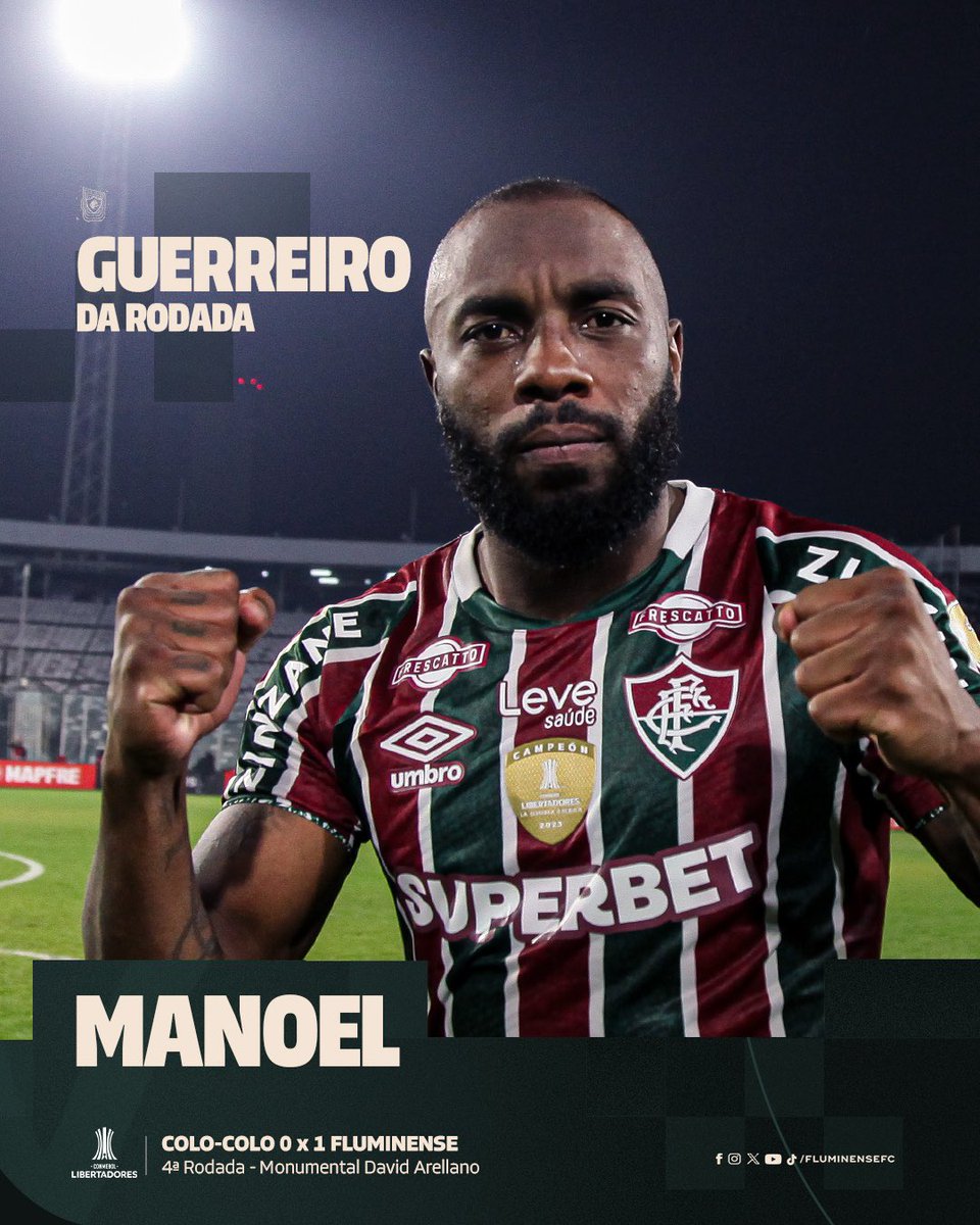 Gigante na defesa e autor do gol da vitória, Manoel é o #GuerreiroDaRodada!