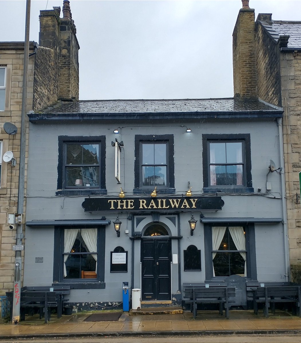 The Railway pub at Hebden Bridge opened in 1861. It has been a brewhouse with stables & a hotel in the past