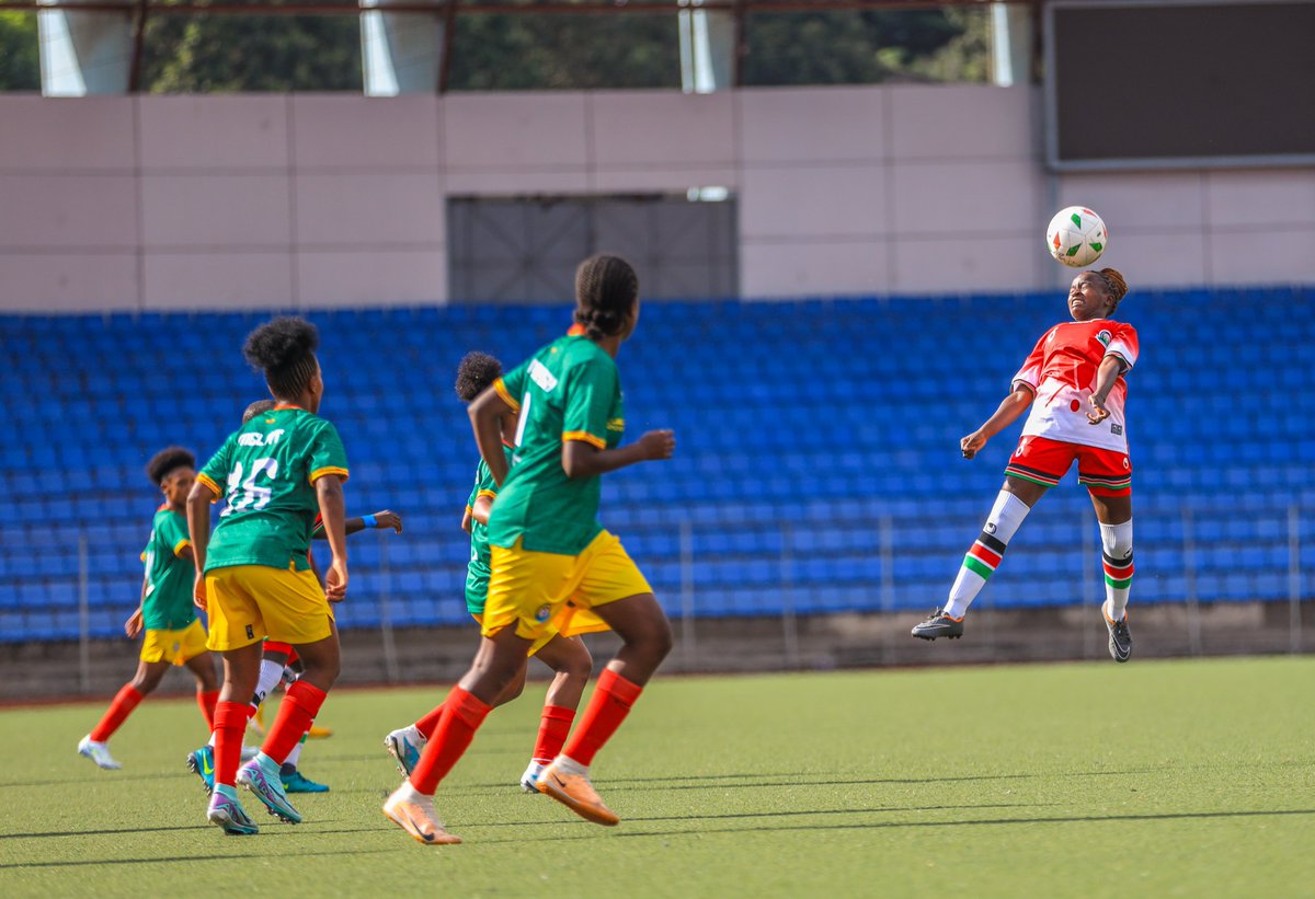 SNAPS

Action photos as Junior Starlets held Ethiopia to a goalless draw in the first leg of their third-round #FIFAU17WWCQ  played on Friday, May 10, 2024, at the Abebe Bekila Stadium in Addis Ababa.

#Pepeta
#FootballKE