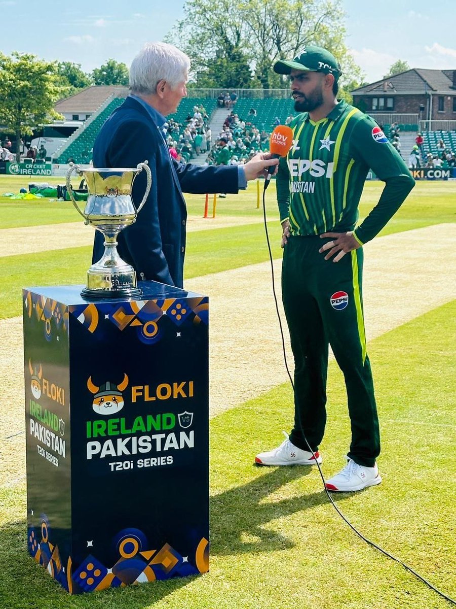 FLOKI's tweet photo. 🏏 Day one of the Ireland vs. Pakistan T20I Series in Dublin has begun, with proud support from #Floki and #TokenFi as title sponsors!

Keep an eye out for the prominent branding of the $FLOKI and $TOKEN brands as cricket's finest talents take the field. 👀 https://t.co/jVewBjNH2t