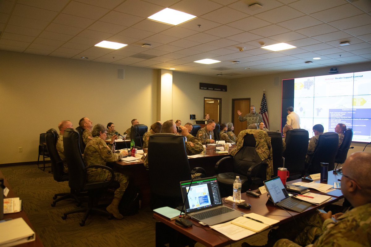 #ICYMI, breakout sessions as #SustainmentWeek2024 came to a close! The guard and reserve components met to discuss maintenance and mobilization readiness, corrosion prevention, and warfighting training for Sustainment units. #SupportStartsHere #BeAllYouCanBe