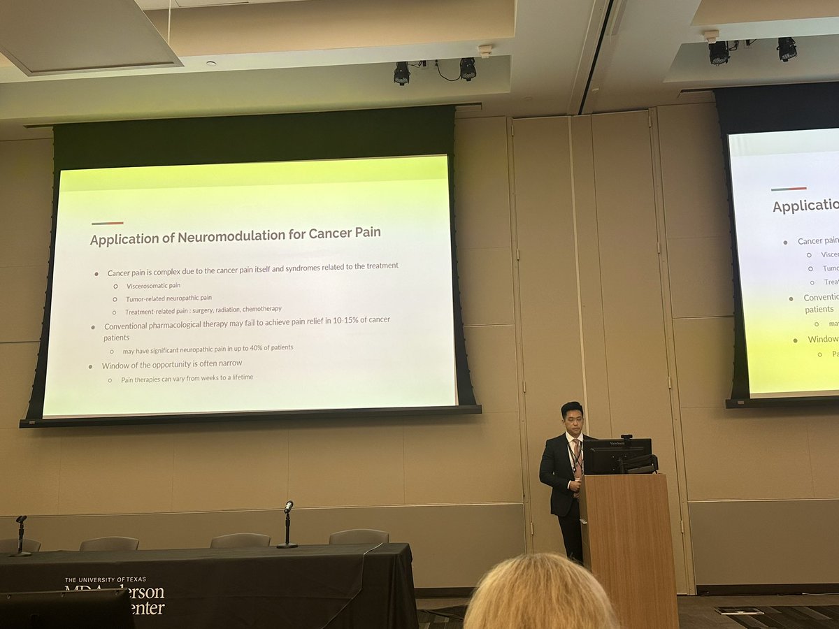 Uzondu Osuagwu, MD (@uzo_md) on Twitter photo Supporting my colleagues <a href="/SabaJavedMD/">Saba Javed, MD</a> and Dr. Matthew Chung as they present at the inaugural Pain Management in Cancer Care Symposium. <a href="/MDAndersonNews/">MD Anderson Cancer Center</a> #endcancer #endcancerpain #mdapain #mattneedsatwitter Supporting my colleagues <a href="/SabaJavedMD/">Saba Javed, MD</a> and Dr. Matthew Chung as they present at the inaugural Pain Management in Cancer Care Symposium. <a href="/MDAndersonNews/">MD Anderson Cancer Center</a> #endcancer #endcancerpain #mdapain #mattneedsatwitter