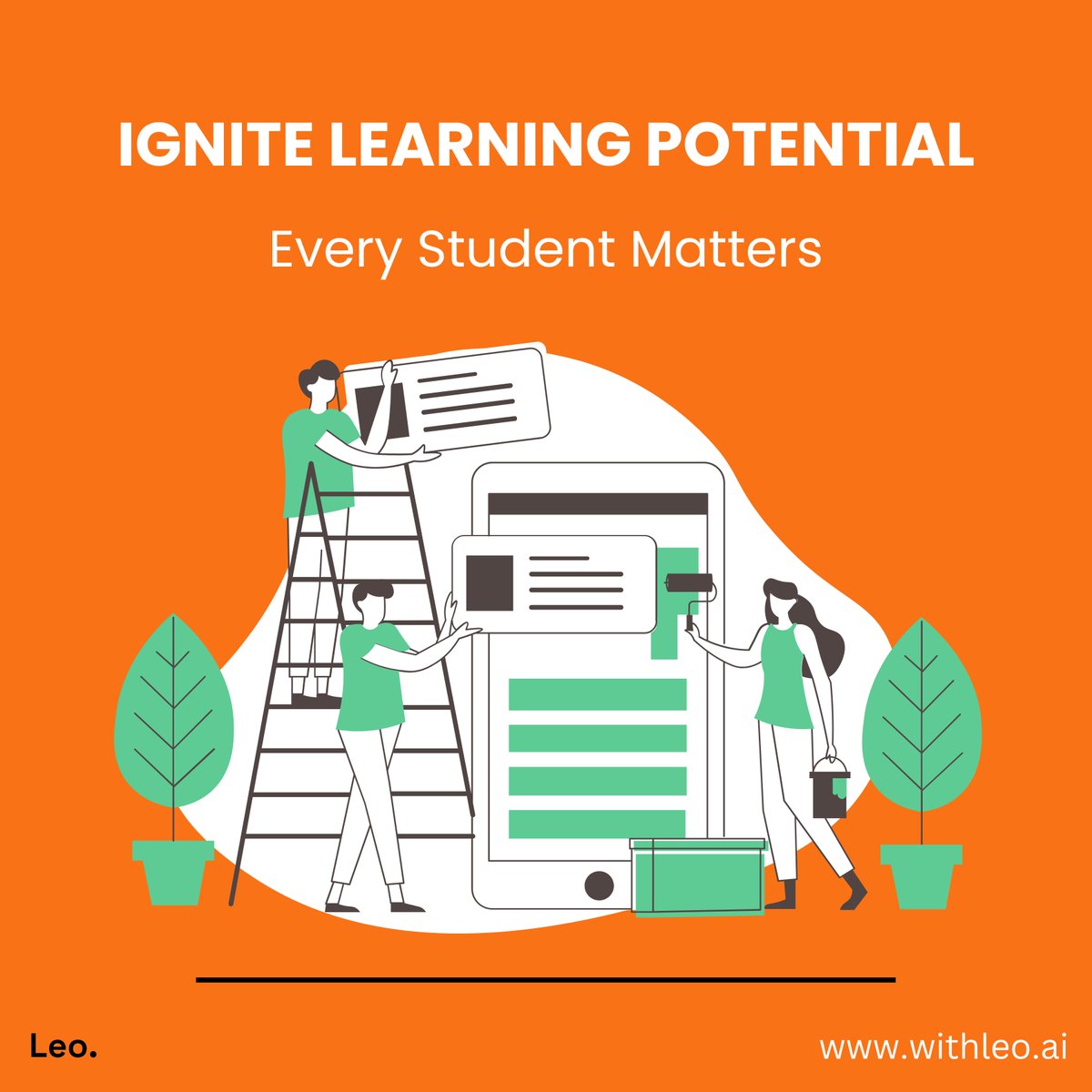 Leo provides tailored support for learners with customizable #AI tools, fostering inclusive and engaging #education for all. Explore withleo.ai to join the mission for an accessible learning environment. #edtech #teaching #AIinEducation #TeacherTools #EducationalAI