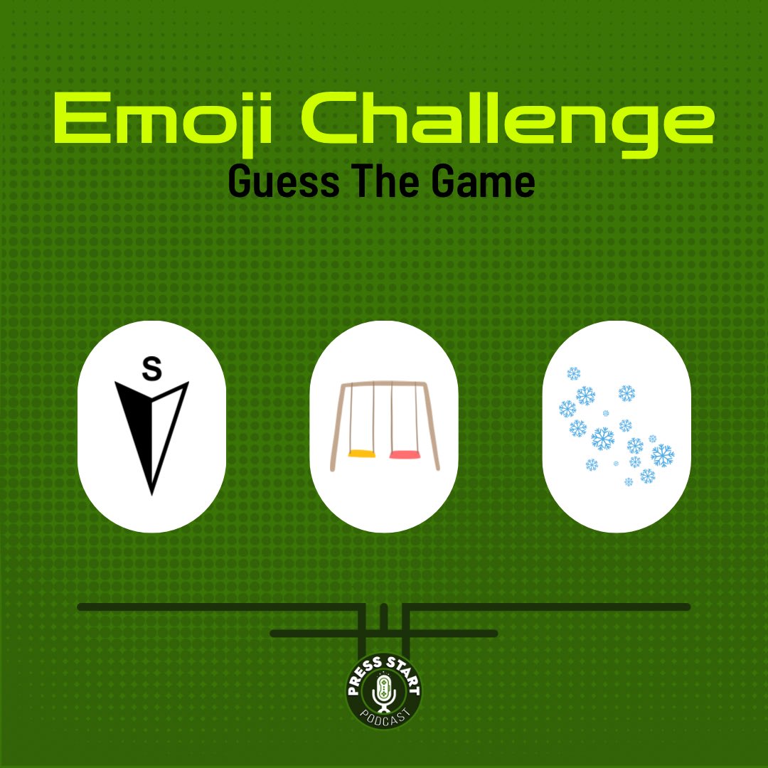 We think we may stump yall with this one but any guesses?
•
•
•
#Gaming #EmojiChallenge #PSP