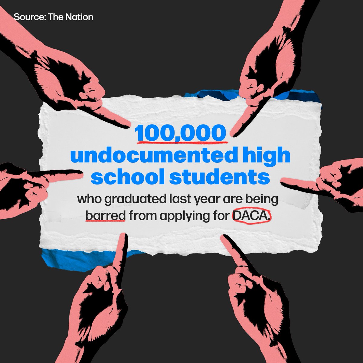 Nearly 100,000 undocumented students who graduated from high school last year can't apply for DACA. This unjust situation limits their ability to work, contribute to the economy, & participate in their communities. It's time for barriers to DACA to be lifted.