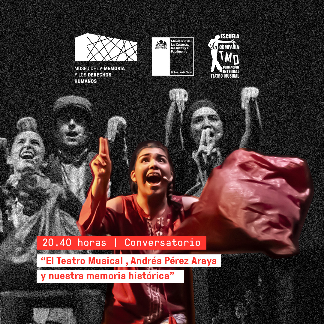 🎭¡HOY! ¡Les invitamos a celebrar el Día Nacional del Teatro en el Museo de la Memoria y los DDHH!

Desde las 19:00H, comienzan las actividades para celebrar el nacimiento del actor, dramaturgo y director teatral Andrés Pérez Araya (1951 – 2002).

👇
mmdh.cl/cartelera/post…