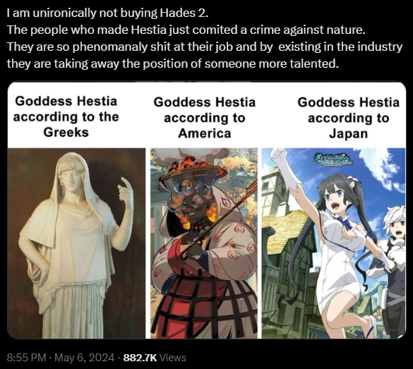 _claypot's tweet photo. people will get angry about greek gods looking different but not the fact that zagreus had a british accent for some reason https://t.co/XTiDtOjmnb