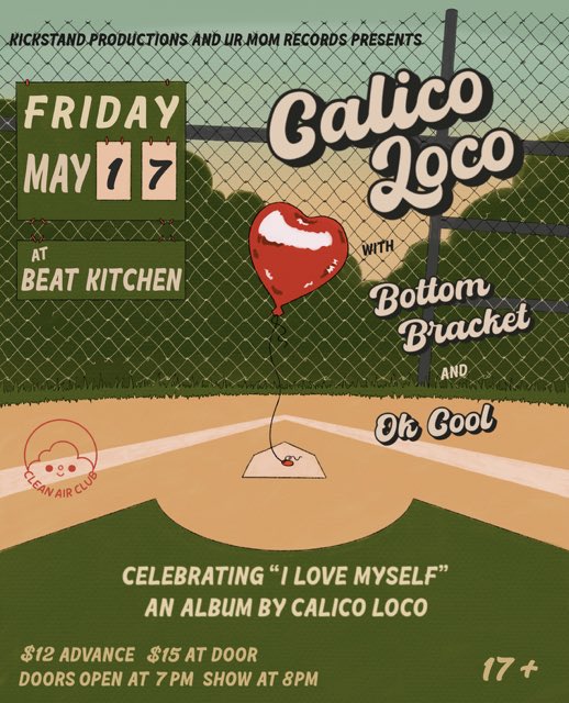 This banger is ONE WEEK FROM TODAY  🎈♥️ go stream I Love Myself on repeat so we all can sing the words during <a href="/calicoloco/">CalicoLoco</a>’s set!!

Get your tix here: linktr.ee/btmbrkt