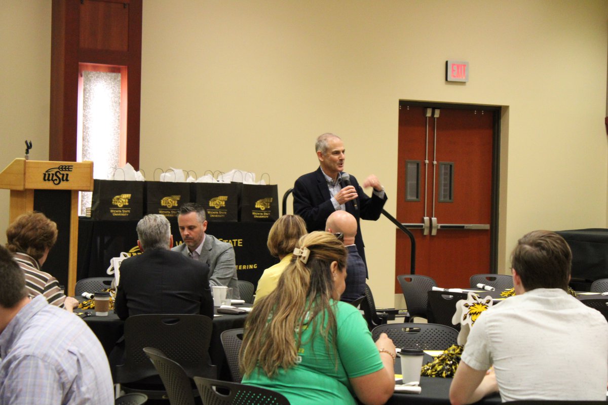 WSUEngineering's tweet photo. This morning, we recognized and celebrated our Wallace Scholars who are graduating tomorrow🎉. Congratulations to each of them🫶! We cannot wait to see what your futures hold💡! #wichitastate #ShockersUp #CoE #WSUengineering #engineeringcollege https://t.co/t27A2aLR7P