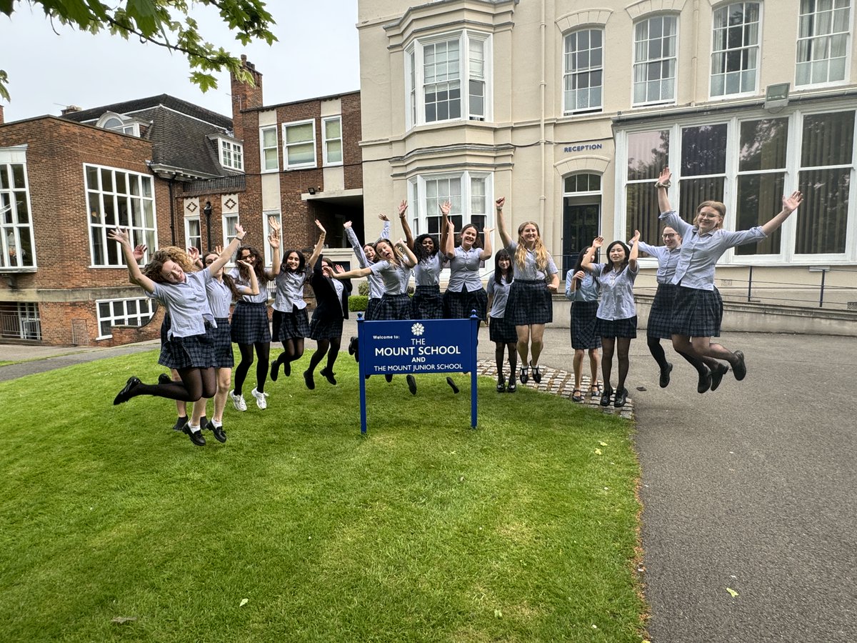 Our wonderful Upper Sixth had their last day today & spent it in their old uniform getting shirts signed. A talented, polite, witty & incredible bunch, staff will miss their contagious effervescence. Use your chance to shine! #thriveatthemount #liveadventurously #mountschoolyork