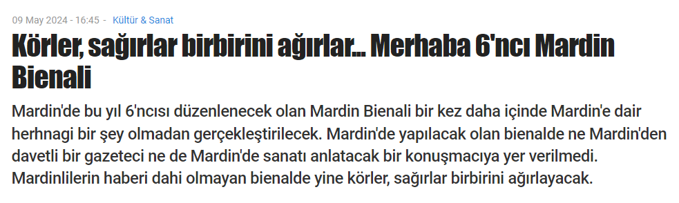 Mardin dekorunda Cihangir Bienali mardinhaber.com.tr/haber/20131248…