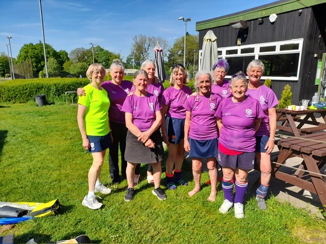 More great starts for Midlands Masters - congratulations to the Midlands Womens O70s who won the 7-a-side tournament at Hampton-in-Arden!