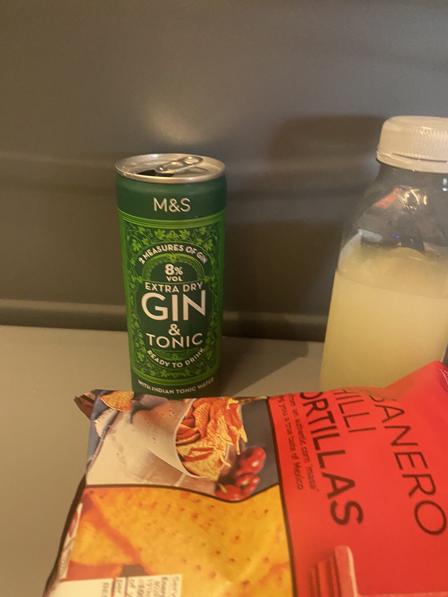 Euston station is so horrific I’ve had to resort to gin. Just had to ask the guy next to me listening to kids TV on his phone at ear splitting volume in a crowded carriage to turn it down. Llandudno here we come!