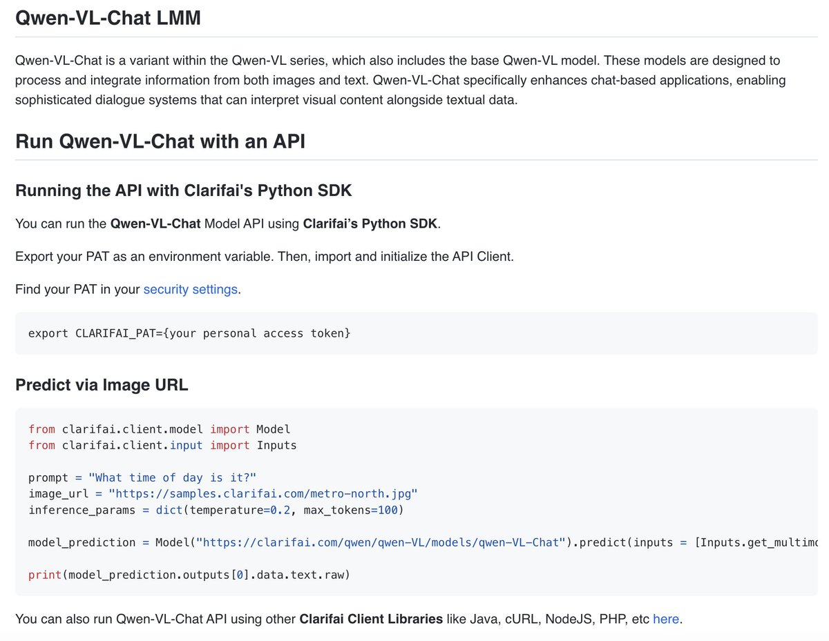 Introducing Qwen-VL-Chat, a high-performing Large Vision Language Model (LVLM) by Alibaba Cloud. The model is most suitable for text-image dialogue tasks, excelling in zero-shot captioning, VQA, and referring expression comprehension while supporting multilingual dialogue. Try