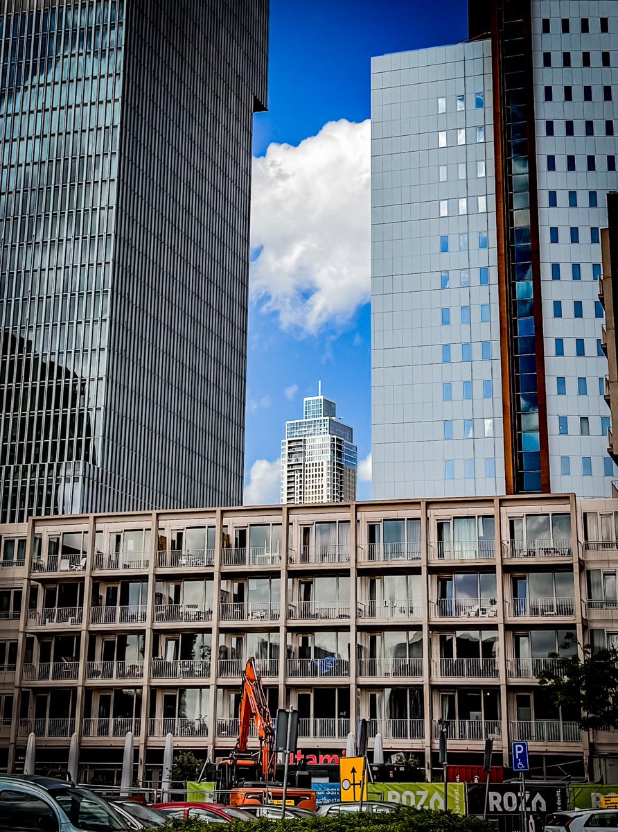 Rotterdam Architecture: Old charm, new heights. 🏙️ #Rotterdam #TheNetherlands #architecture
