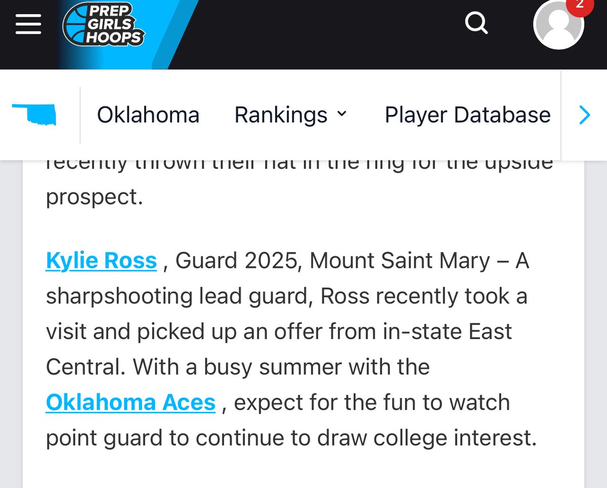Keep up the hard work Ky! Another great writeup! <a href="/kylie2025/">Kylie Ross</a> <a href="/PGHOklahoma/">Prep Girls Hoops Oklahoma</a>