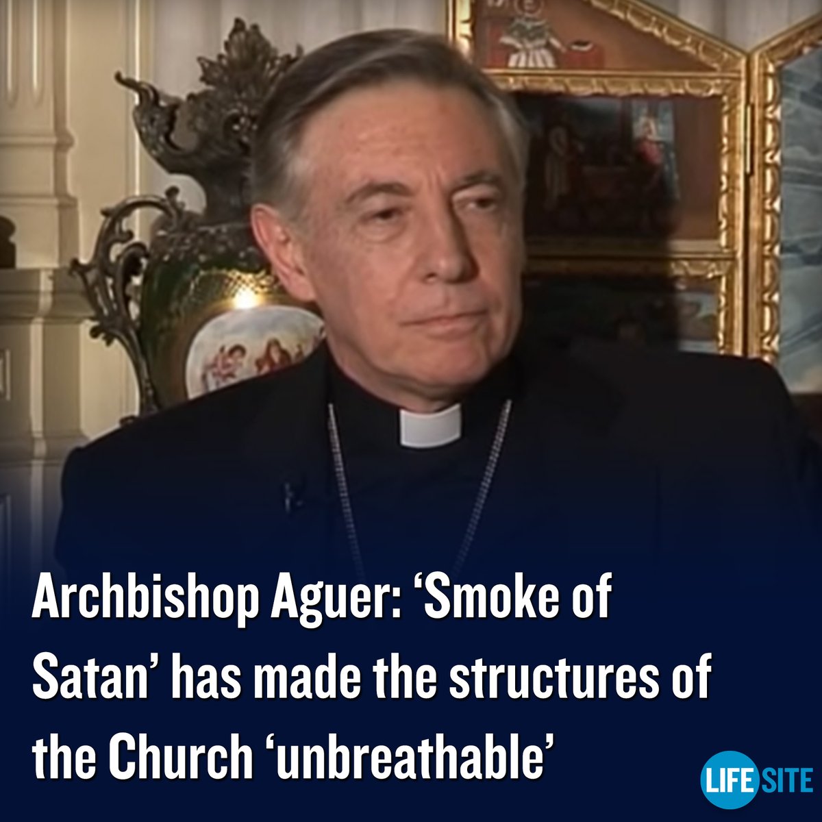 The 'officialdom installed in Rome for slightly more than a decade continues its policy of 'canceling' those who... seek to serve Jesus Christ from orthodoxy and Tradition,' said Bishop Aguer.

MORE: lifesitenews.com/opinion/archbi…

#CatholicX #CatholicChurch #Catholic #Vatican