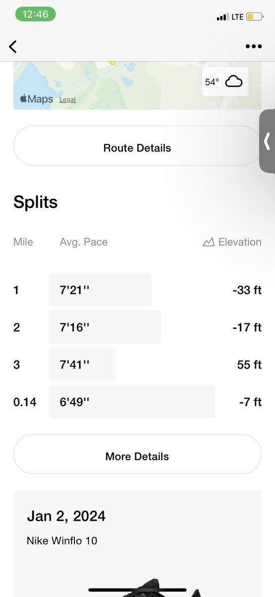 5k #run this afternoon back home. Cloudy, 54F, 15mph wind, 3.14 miles, 7’24”/mile pace.