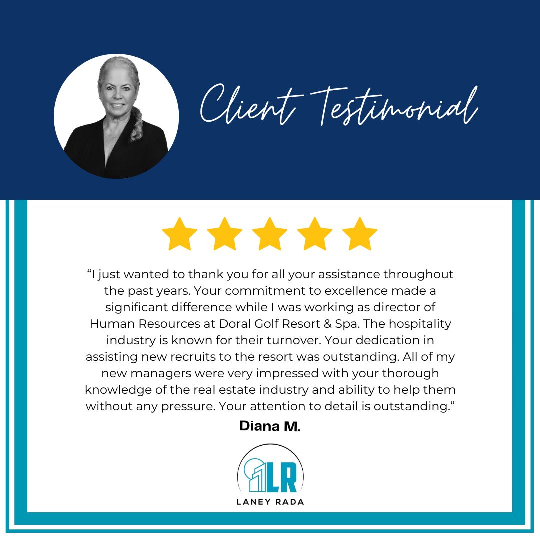 Thank you to my valued clients for trusting me with your real estate needs.

#clienttestimonial #clientreview #DreamHomeFound #laneyrada #realestate #realestatebroker #miamirealestate #miami #miamibeach #miamibeachrealestate #brickell #BrickellRealEstate #coralgables