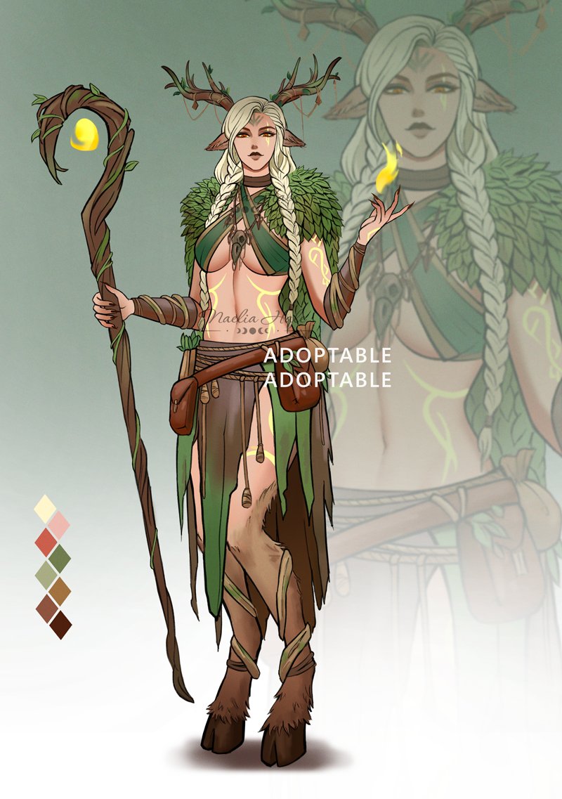 Faun lady is up for auction 🌿