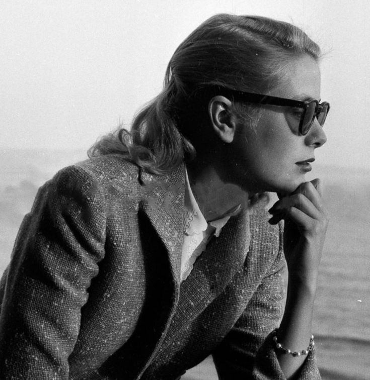 Grace Kelly photographed in Cannes, 1955