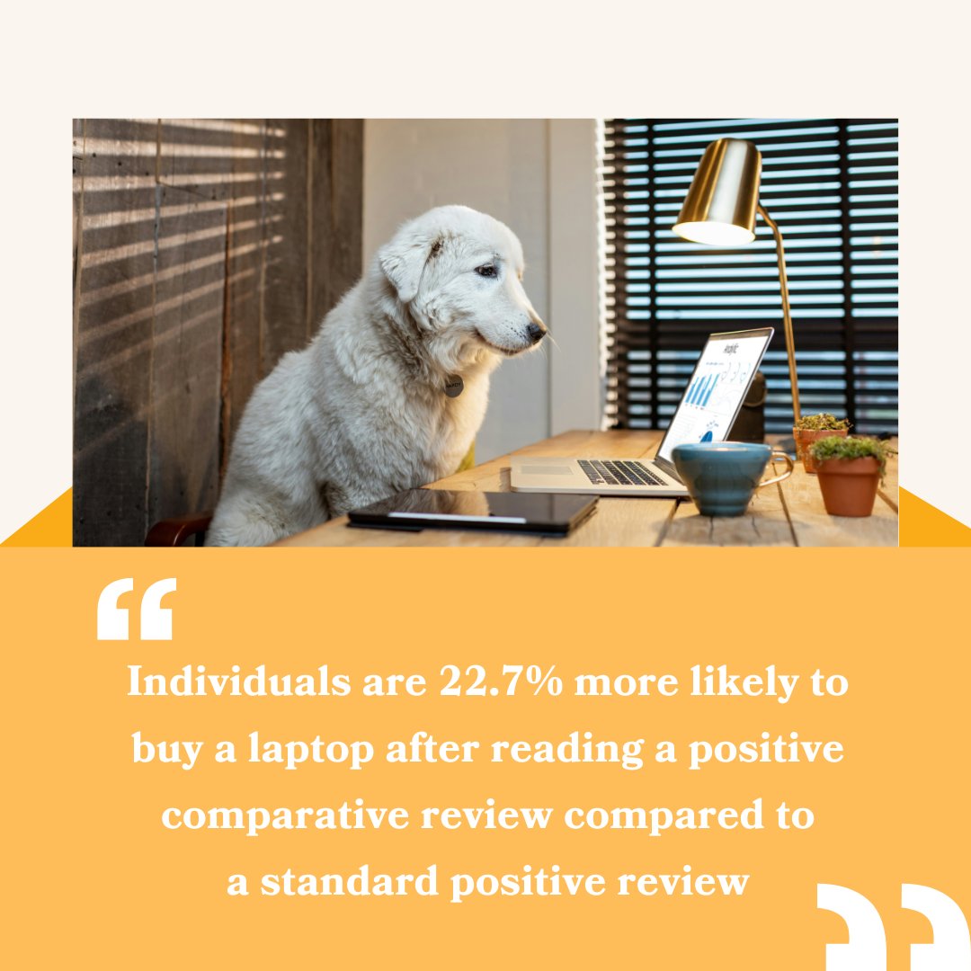Regular reviews are great, but comparative reviews are game-changers! 🎯 Why? They show your organisation how your products stack up against the competition! 

#comparativereviews #informedbuying #shopsafe #reviewcomparisons  #positivereviews #comparereviews #customertips