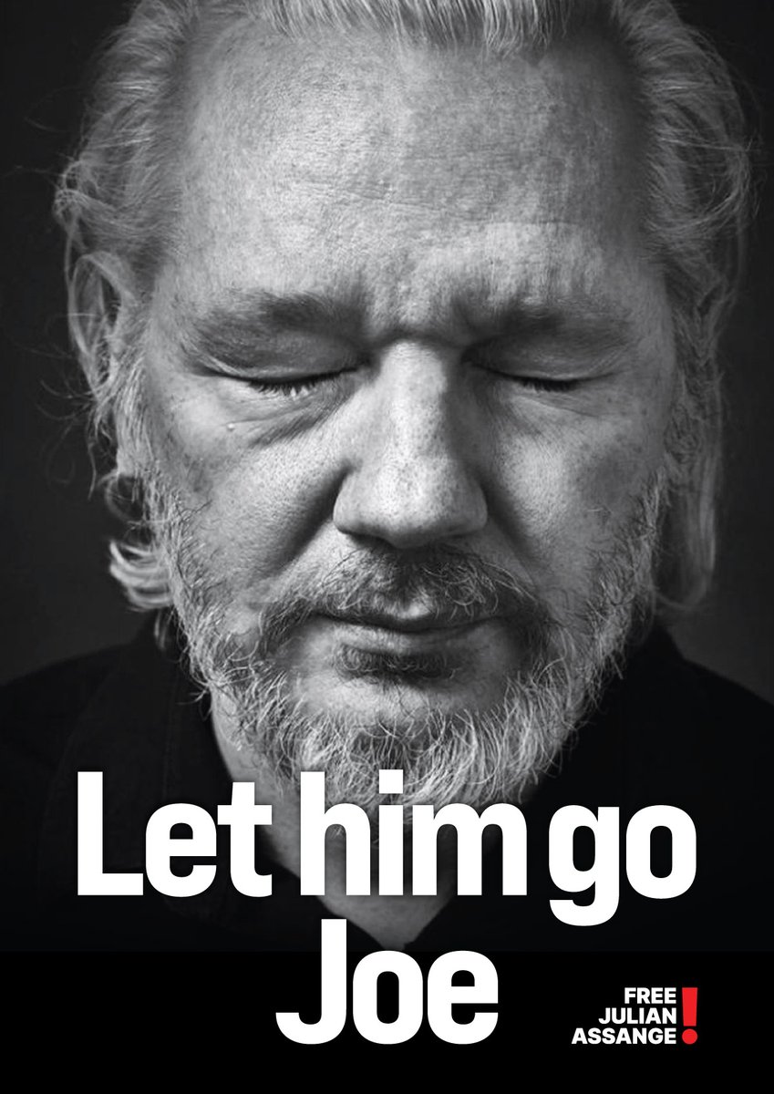 'Julian is just one decision away from extradition.'— @Stella_Assange UK courts decision is on May 20. Download A2 print file for Free Assange #LetHimGoJoe placards for protests: somersetbean.com/let-him-go-joe… #FreeAssangeNOW