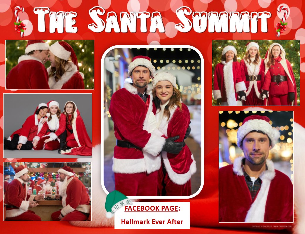 #TheSantaSummit starts NOW!  (9pm Eastern 5/10).

What is your favorite scene from this movie?

#HunterKing #BenHollingsworth #ChristmasMovies #HallmarkChannel