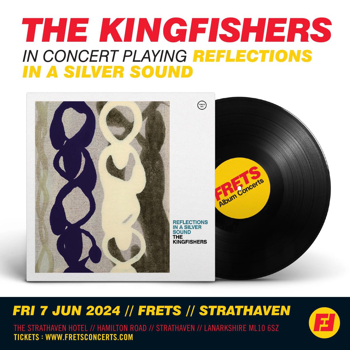 THE PEARLFISHERS & THE KINGFISHERS in concert at the Strathaven Hotel on Friday 7th June as part of FRETS:ALBUM SERIES. Tickets from this link: wegottickets.com/event/614909