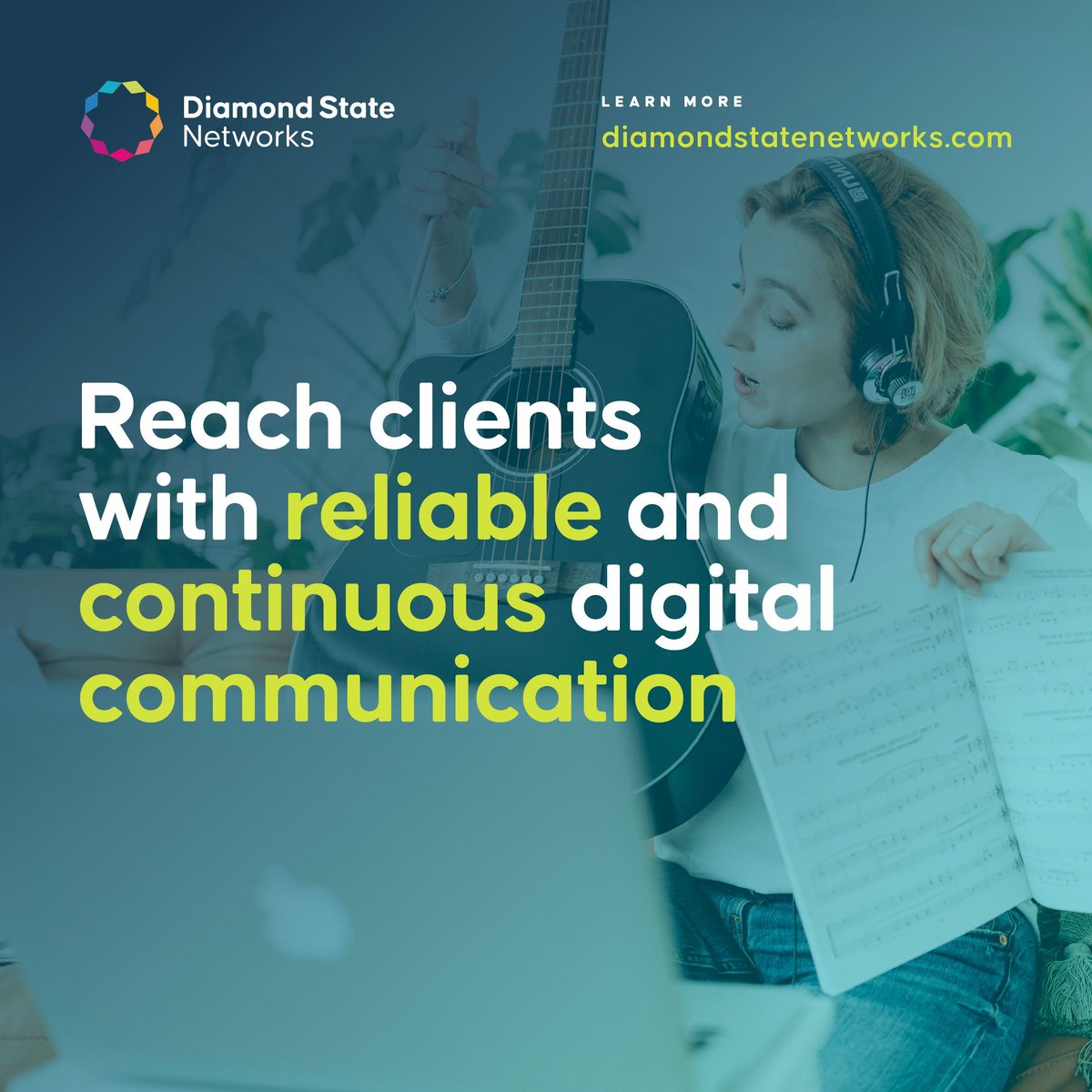 Build stronger relationships with your clients through reliable and continuous digital communication powered by DSN’s fiber internet. Our dependable fiber network keeps you connected to your customers. Learn more at diamondstatenetworks.com 

#dsn #customerrelations #smallbusiness