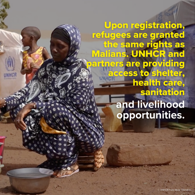 Refugees's tweet photo. The Central Sahel is facing a severe humanitarian and protection crisis, driving millions of people from their homes. Here's what you need to know.