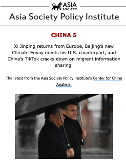 Read on for a sneak peak of this week's 'China 5' newsletter, bringing you 5 big things you need to know about China each Friday from our experts at the Center for China Analysis 🧵⬇️