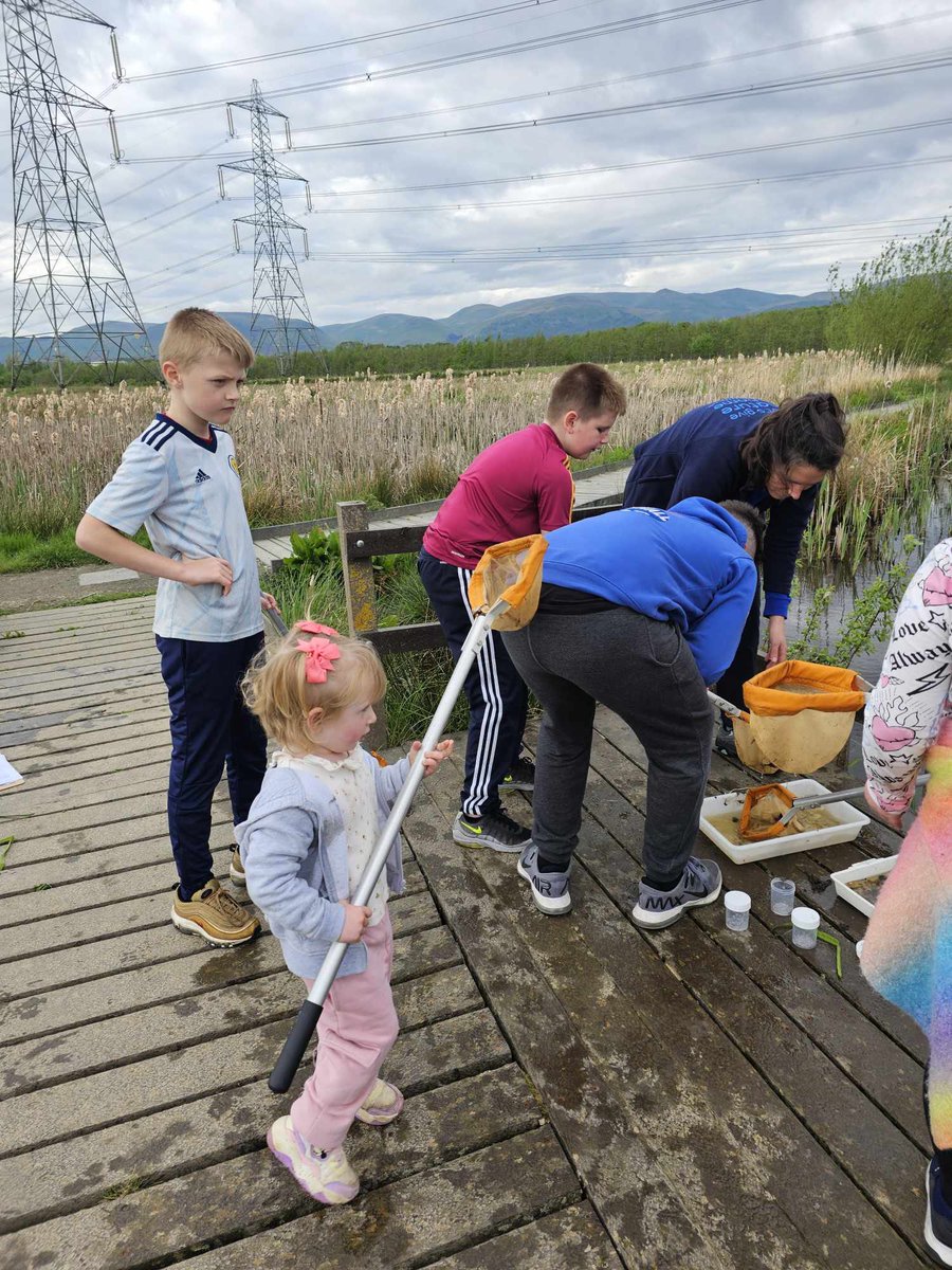 Great day with the our families yesterday down at the Wetlands, thanks to #climateforth for organising pond dipping and scavenger hunt 🙂 #familylearning #communities @rspballoa