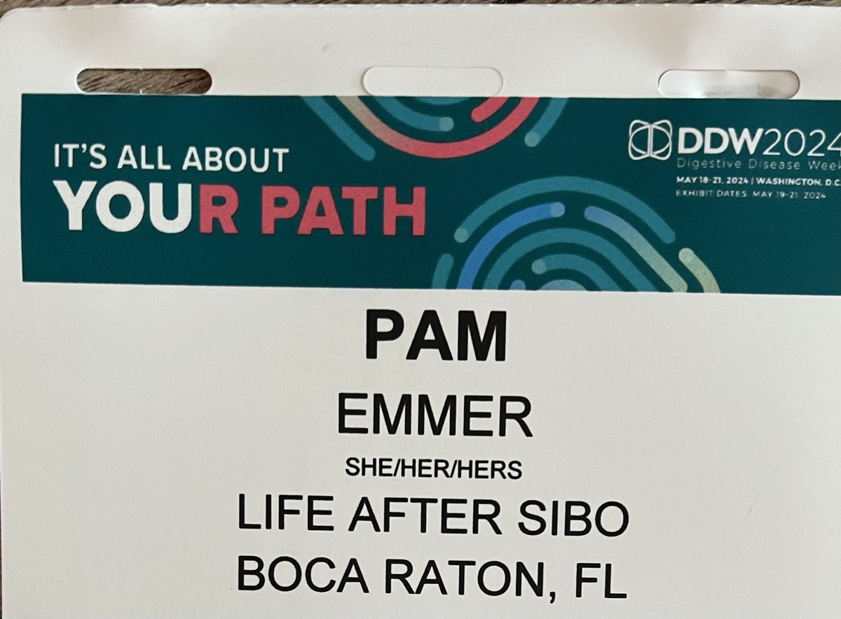 I'm honored to represent patients, bring home the new data and hope for the future.
Thank you #DDW2024
See you there!

#SIBO #IMO #ISO #IBS
#microbiome  #adrugforabug