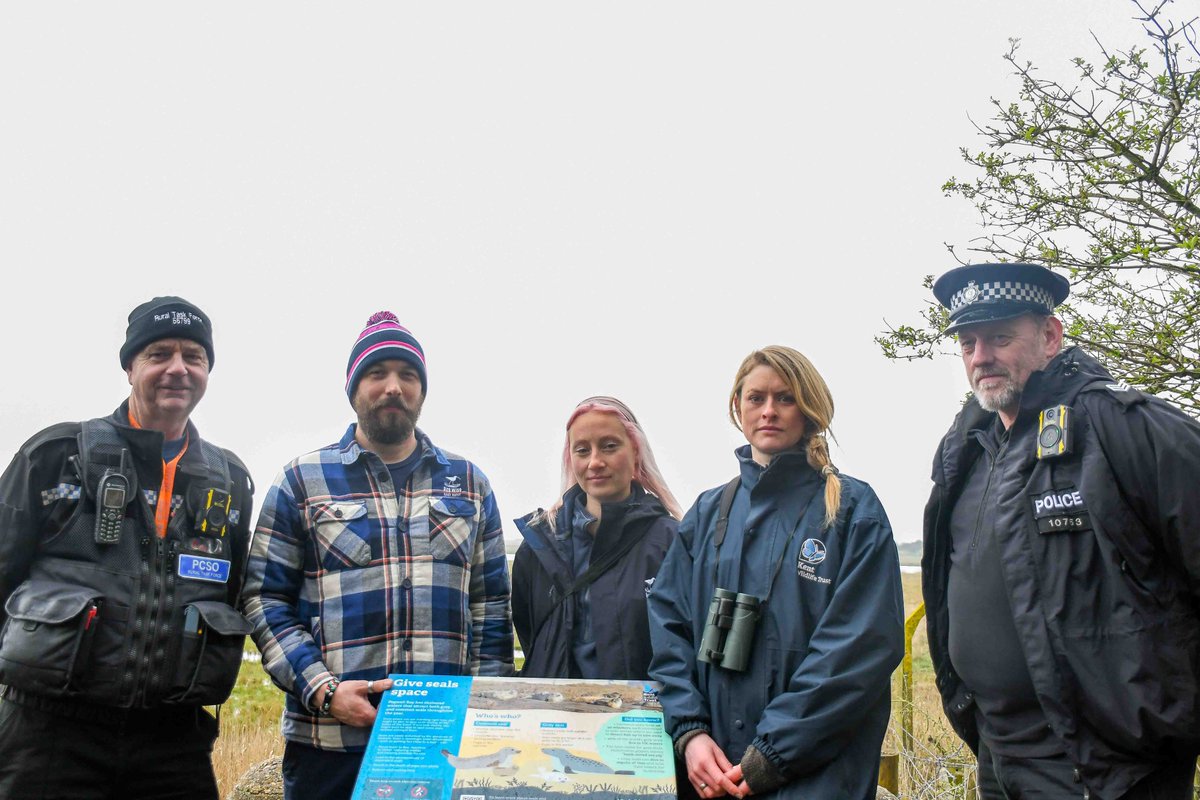 The incident involving a speedboat disturbing wildlife at #PegwellBay is unacceptable and we're working with @KentPoliceRural, @thanetcouncil and @BirdWiseEK to combat it. Read more about #OperationSeabird and how you can help wildlife on our website 👉kwtg.uk/opseabird