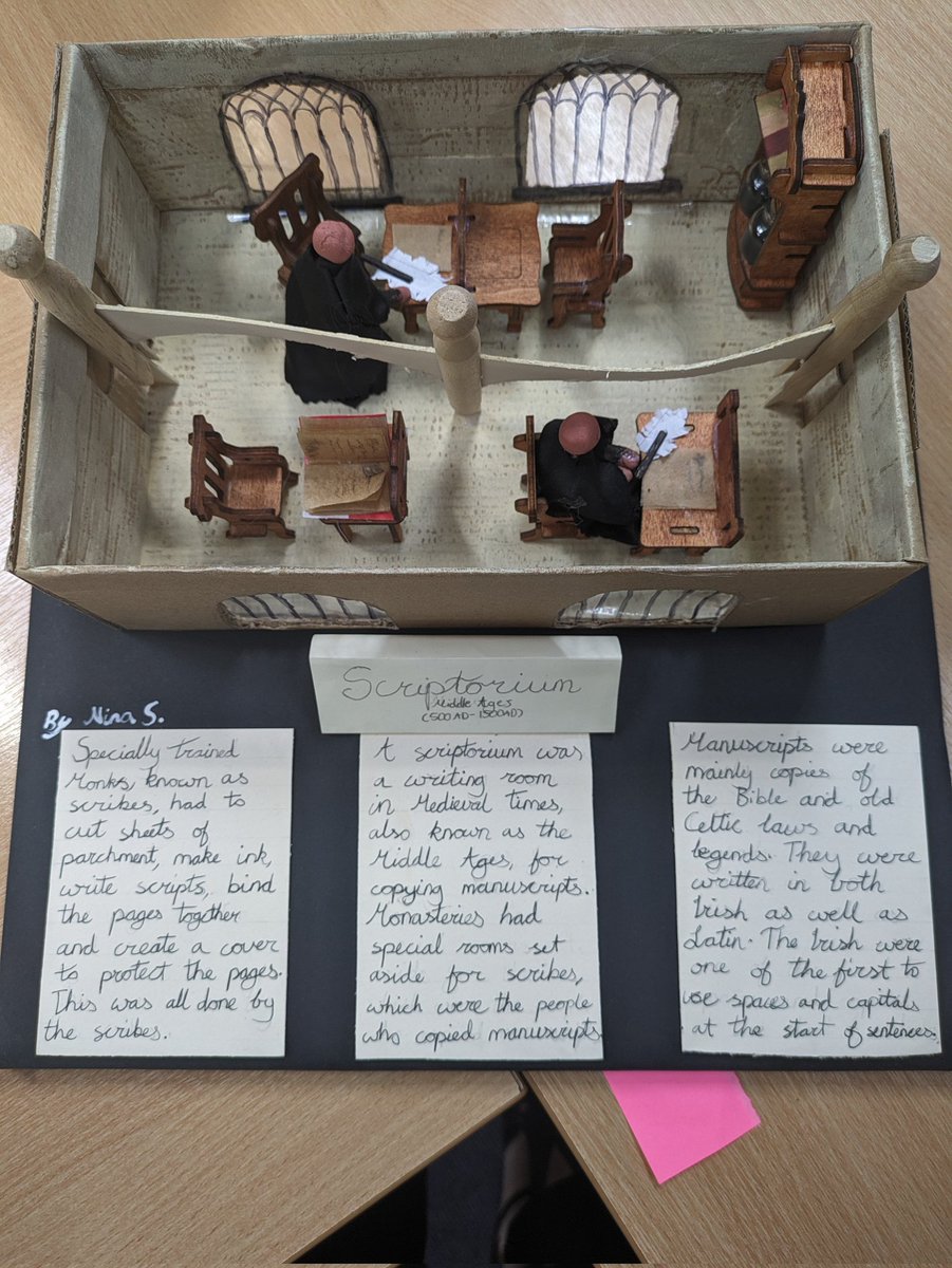 JCSP Library SPCC (@stpaulscclib) on Twitter photo Fantastic history dioramas exhibit <a href="/jcsplibraries/">JCSP Library Project</a> by first years. My favourite has to be the scriptorium! Well done all. Fantastic history dioramas exhibit <a href="/jcsplibraries/">JCSP Library Project</a> by first years. My favourite has to be the scriptorium! Well done all.