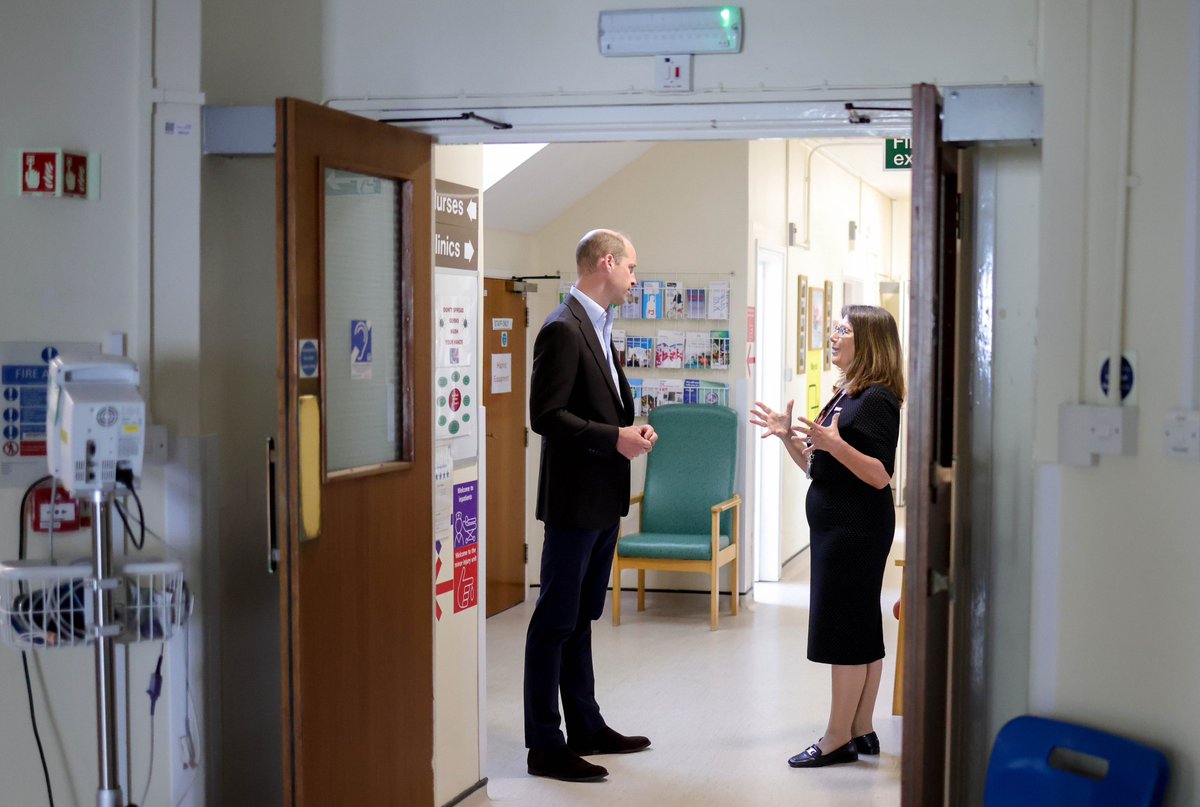 The Duke of Cornwall during a visit to St. Mary’s Community Hospital where he met staff and heard about a new integrated health and social care facility which is set to be built on adjacent land owned by the Duchy of Cornwall. The small hospital provides both inpatient and