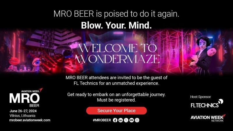 🌟 Last Chance Alert! 🌟 Hurry, Early Bird Pricing expires TODAY! Secure your spot now >> utm.io/ugxOq Prepare to be amazed once again by your MRO BEER Host Sponsors! 🚀 #MROBEER #AviationWeek #MRO #Aviation #OEMs #FLTechnics