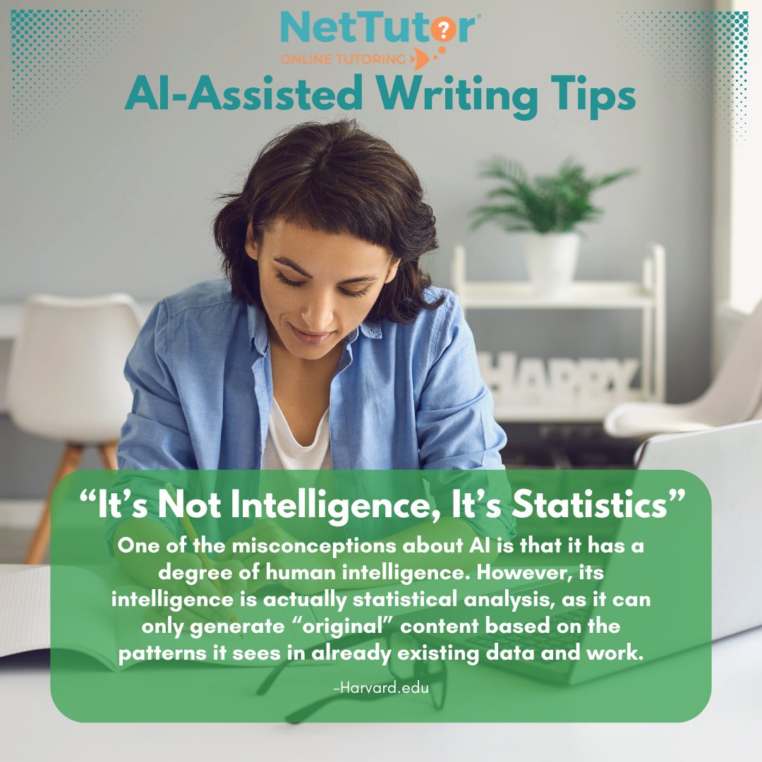 To use or not use ChatGPT to help you write essays? Writing isn't easy, nor do you have to do it alone! Make sure you know your teachers' policies about using an AI-assisted writing tools. If you need help with your writing, we're always here!

#WritingTutor #AIWriting