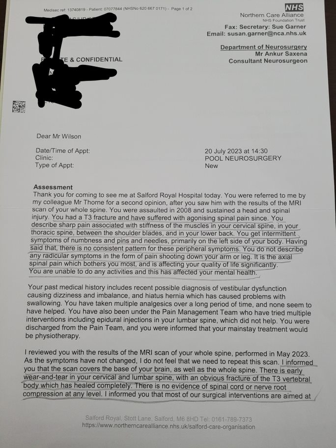 you want to know some more information on why I don't trust many Barnes at all well here you go read these #northerncarealliance #FeedbackFriday are compulsive liars and put there own self interests, egos, reputations over there patients standards of good standards of care and…