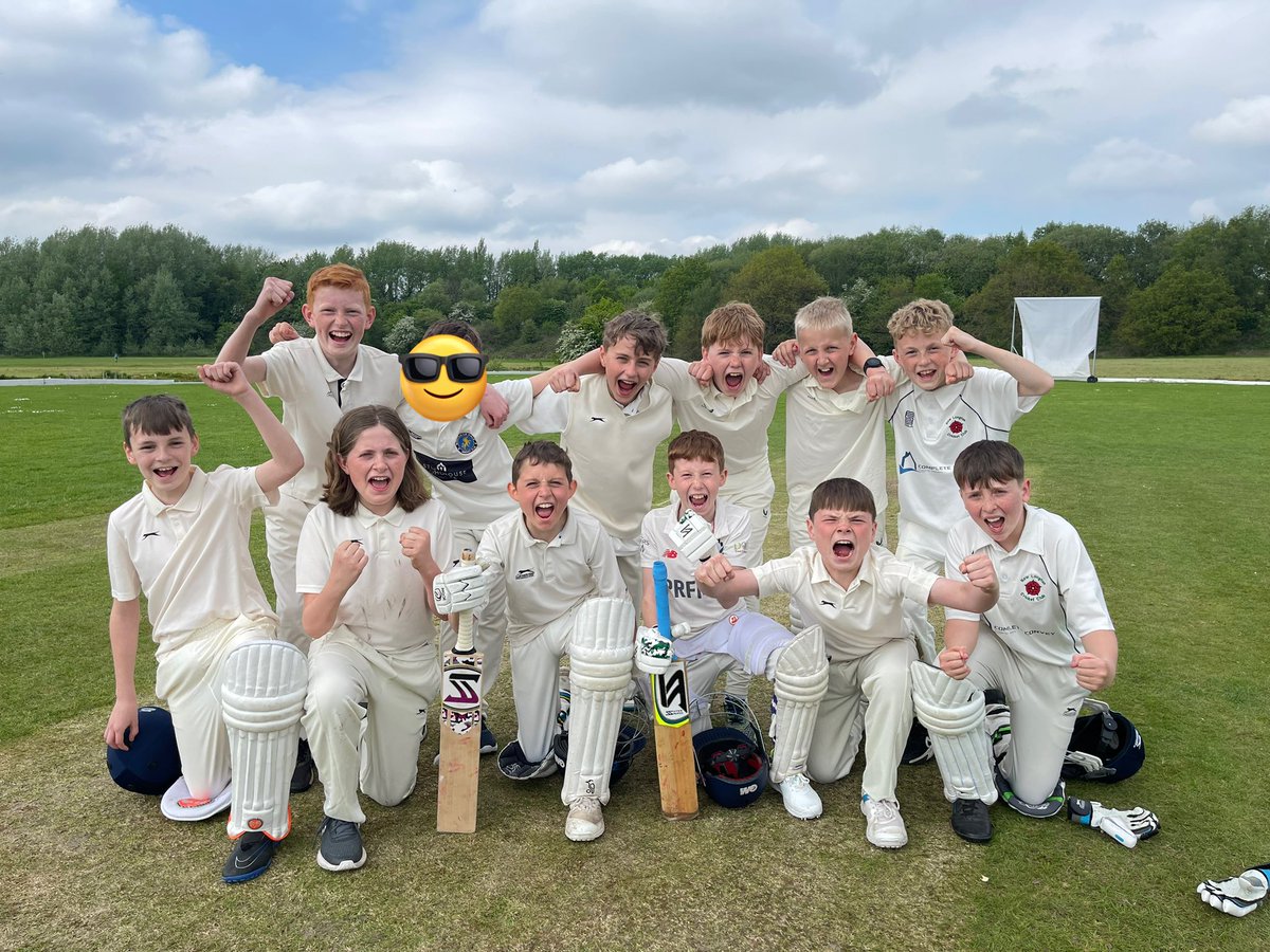 Well done to the U13s Cricket team who were victorious in their first game of the Lancashire cup. We will be travelling to Ripley St Thomas in Lancaster to play the next round 🏏