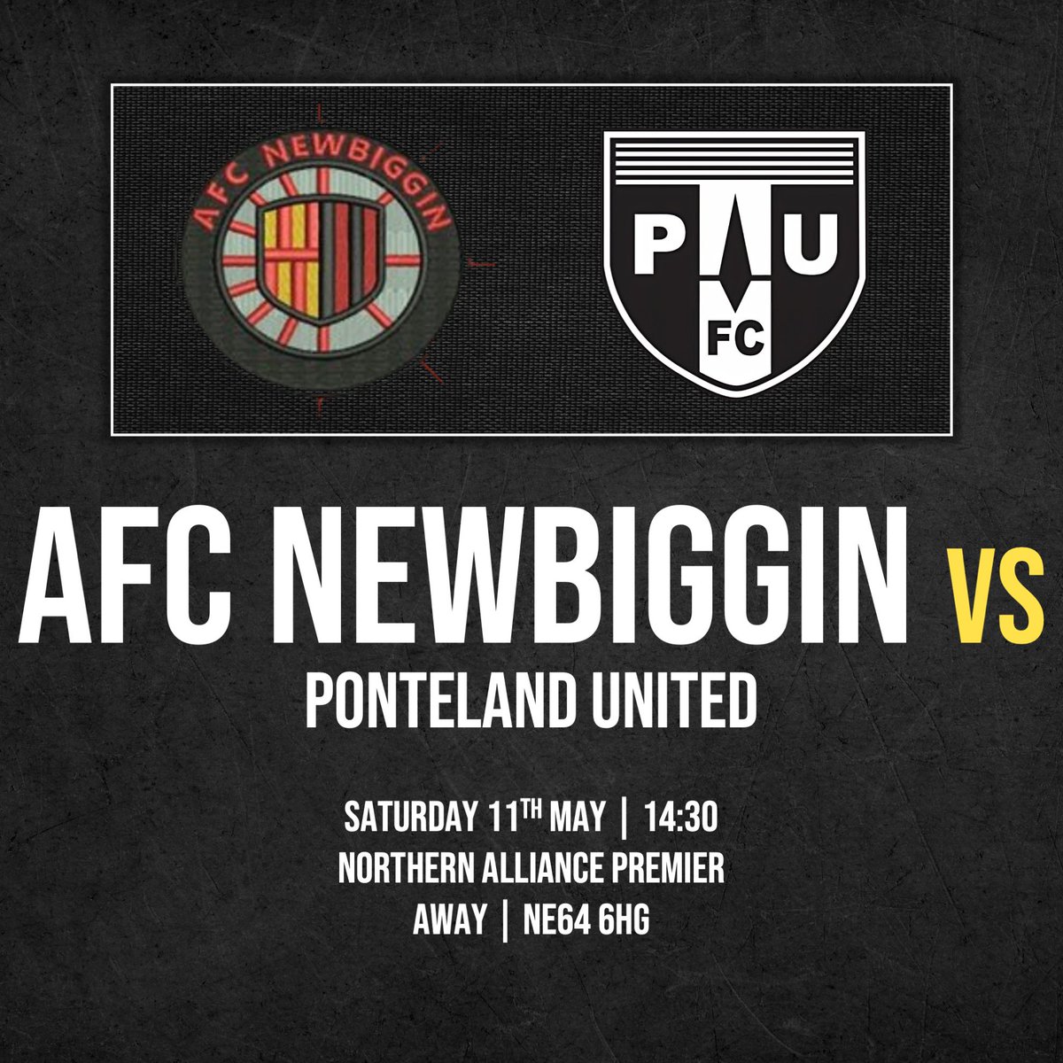 SATURDAY | LEAGUE ⚽️ Come and support the lads ⚫️⚪️ #PUFC #UTP #supportlocal