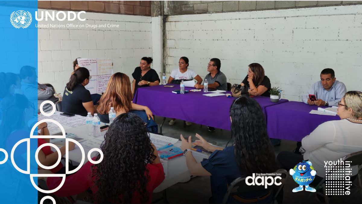 A round of applause👏 for #DAPC grantee ACCIONA from🇲🇽 who successfully trained 400+ youths👧👦, teachers👨‍🏫 & parents👨‍👩‍👦‍👦 on #prevention of substance💊 use! ▶️Teaching them how to identify🔍 risk&protective factors, and how to develop 🌱 protective #LifeSkills.